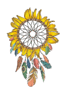 maglietta Sunflower Dream Catcher 