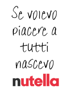 maglietta Nutella 