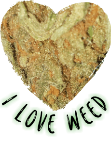 maglietta Love Weed