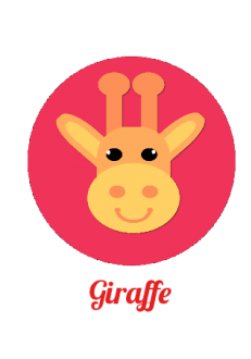 maglietta Giraffa Icon