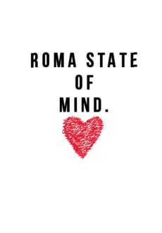 maglietta #Roma state of mind