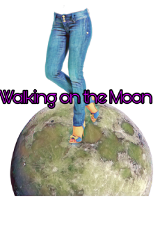 maglietta walking on the Moon
