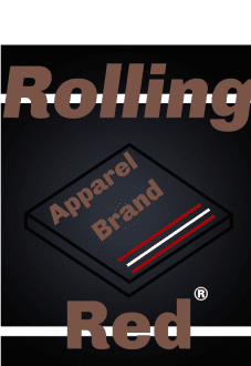 maglietta Rolling Red® (Apparel Brand London)