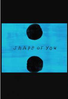 maglietta Cover Shape of You, Ed Sheera