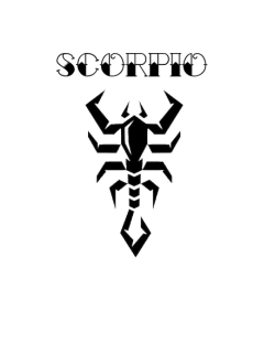 maglietta Maglietta scorpione