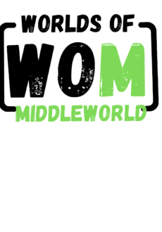 maglietta W.o.M. Comics Universe Black Green and White
