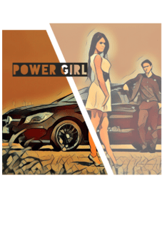 maglietta Power Girl