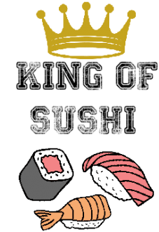 maglietta #KINGOFSUSHI