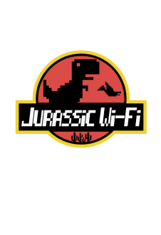 maglietta Jurassic Wi-Fi