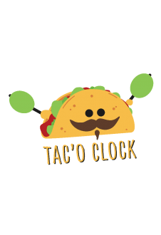 maglietta Taco oclock