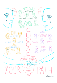 maglietta choose your path