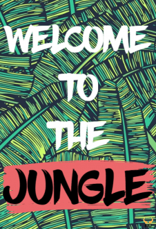 maglietta Welcome to the jungle