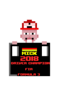 maglietta Mick Schumacher Formula 3 Champions