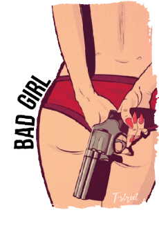 maglietta BAD GIRL 