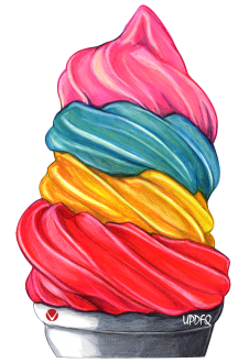 maglietta ICE-CREAM