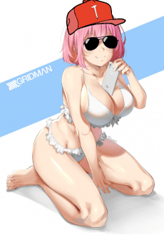 maglietta bikini anime