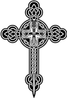 maglietta Celtic cross 
