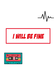 maglietta I will be fine