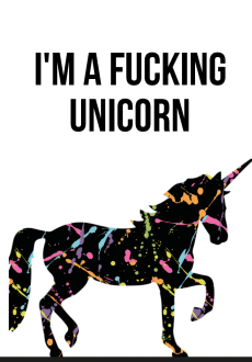maglietta I'm a fucking unicorn 