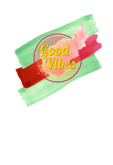 maglietta good vibes' flag