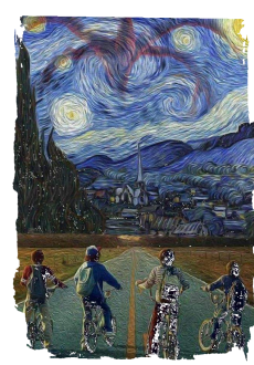 maglietta ST feat Van Gogh
