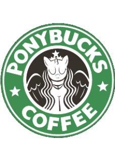maglietta ponybucks coffe