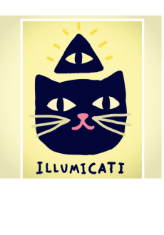 maglietta #illumicat's