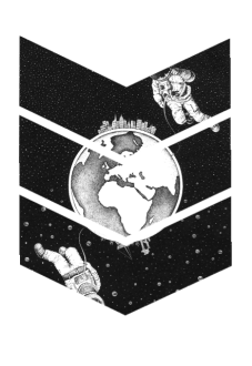 maglietta Human in the Space
