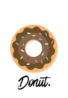 maglietta donut