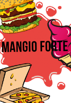 maglietta MANGIO FORTE