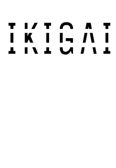 maglietta IKIGAI 2 BLACK