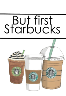 maglietta •Starbucks first•
