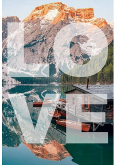 maglietta I love Braies 