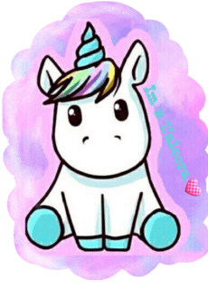 maglietta Little Unicorn kawaii