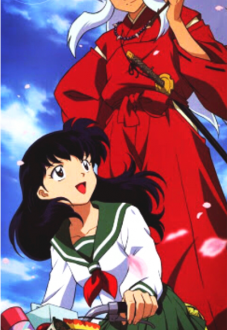 maglietta Inuyasha e Kagome