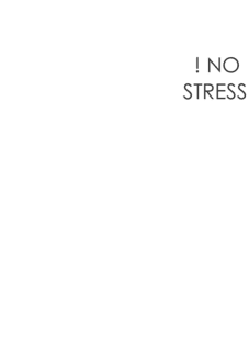 maglietta no stress 