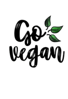 maglietta t-shirt Go Vegan