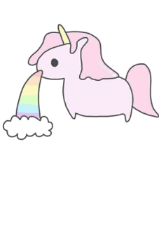 maglietta unicorn 