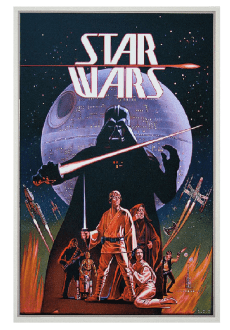 maglietta Poster star wars