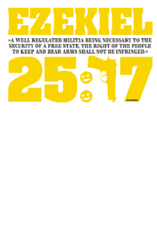 maglietta Irreverent Collection: Toy Gun - Pulp Honour n°3 - Ezekiel 25:17