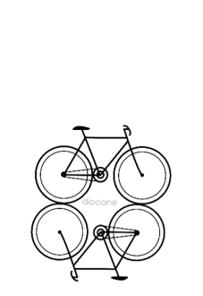 maglietta double bike