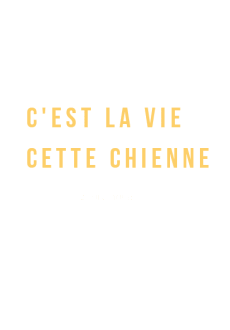 maglietta Il francese rende tutto più elegante. 