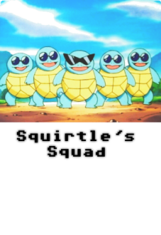 maglietta squirtle's squad