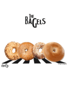 maglietta the bagels by cocs
