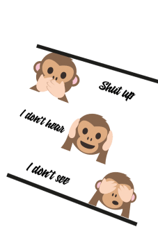 maglietta monkey