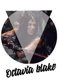 maglietta the 100 octavia blake