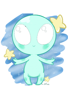 maglietta baby alien