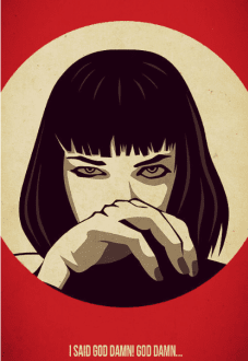 maglietta Pulp Fiction Fan