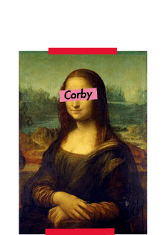 maglietta Corby brand gioconda 2
