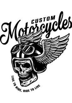 maglietta Custom Motorcycles